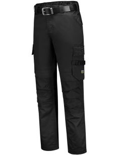 Pracovné nohavice unisex Work Pants Twill Cordura T63 čierna