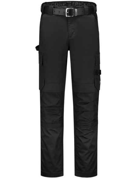 Pracovné nohavice unisex Work Pants Twill Cordura T63 čierna