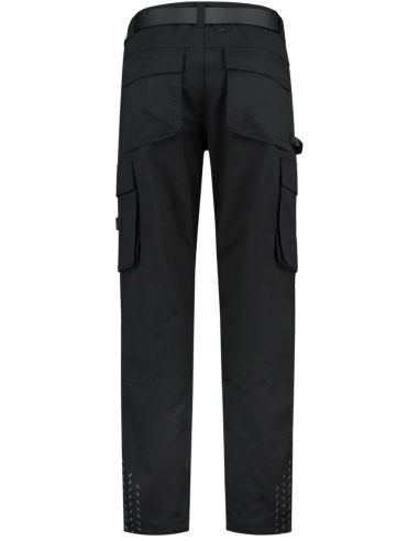 Pracovné nohavice unisex Work Pants Twill Cordura T63 čierna