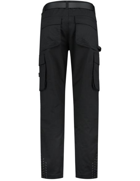 Pracovné nohavice unisex Work Pants Twill Cordura T63 čierna
