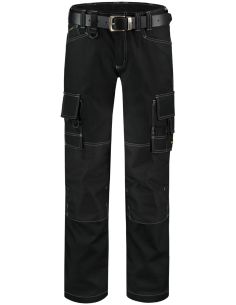 Pracovné nohavice unisex Cordura Canvas Work Pants T61 čierna 2