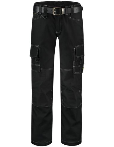 Pracovné nohavice unisex Cordura Canvas Work Pants T61 čierna