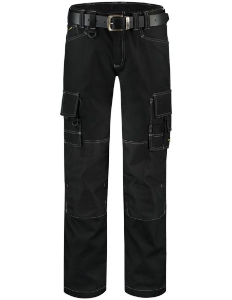 Pracovné nohavice unisex Cordura Canvas Work Pants T61 čierna