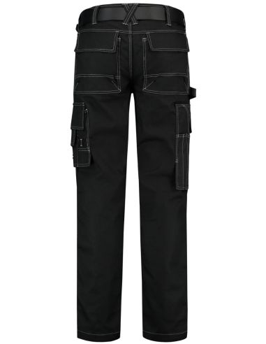 Pracovné nohavice unisex Cordura Canvas Work Pants T61 čierna