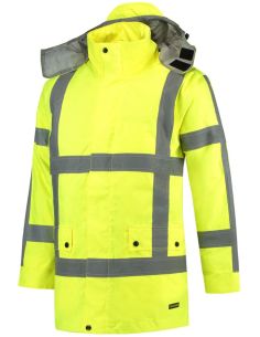 Pracovná bunda unisex RWS Parka T50 fluorescenčná žltá