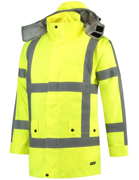 Pracovná bunda unisex RWS Parka T50 fluorescenčná žltá