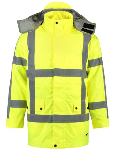 Pracovná bunda unisex RWS Parka T50 fluorescenčná žltá