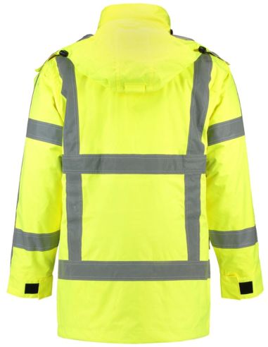 Pracovná bunda unisex RWS Parka T50 fluorescenčná žltá