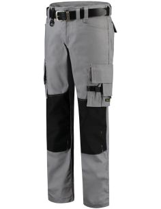 Pracovné nohavice unisex Cordura Canvas Work Pants T61 sivá