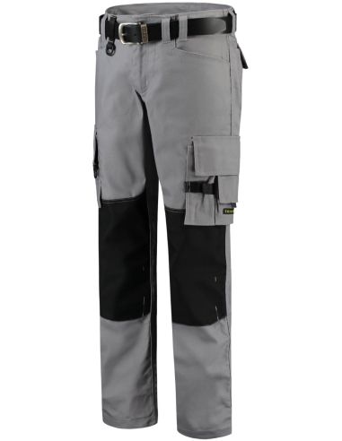 Pracovné nohavice unisex Cordura Canvas Work Pants T61 sivá