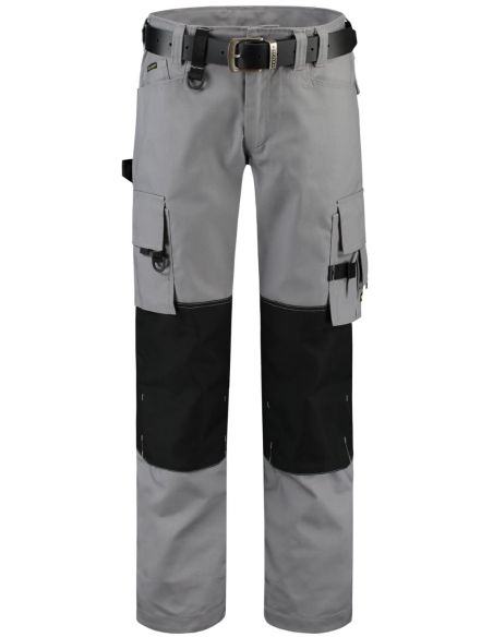 Pracovné nohavice unisex Cordura Canvas Work Pants T61 sivá