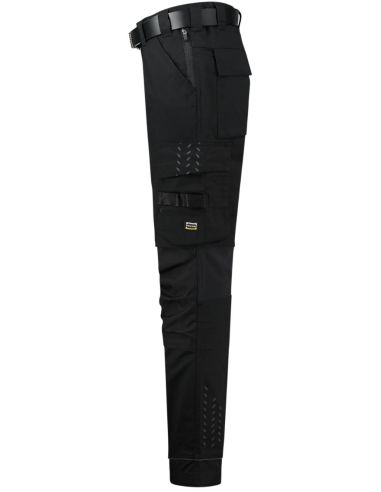 Pracovné nohavice unisex Work Pants Twill Cordura Stretch T62 čierna