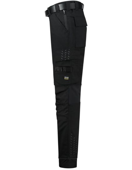 Pracovné nohavice unisex Work Pants Twill Cordura Stretch T62 čierna