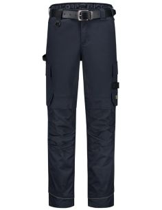 Pracovné nohavice unisex Work Pants Twill Cordura Stretch T62 tmavomodrá 2