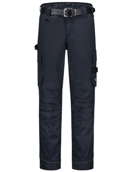 Pracovné nohavice unisex Work Pants Twill Cordura Stretch T62 tmavomodrá