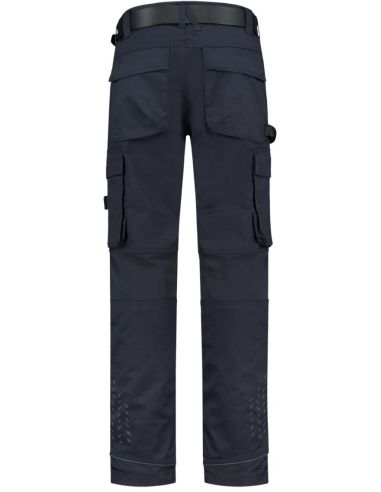 Pracovné nohavice unisex Work Pants Twill Cordura Stretch T62 tmavomodrá