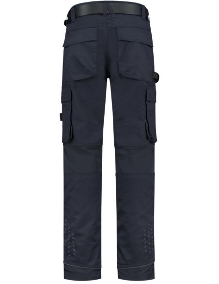 Pracovné nohavice unisex Work Pants Twill Cordura Stretch T62 tmavomodrá