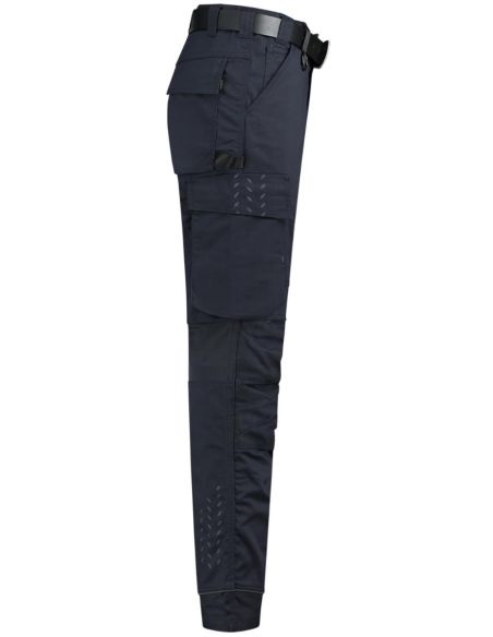 Pracovné nohavice unisex Work Pants Twill Cordura Stretch T62 tmavomodrá