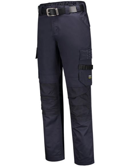 Pracovné nohavice unisex Work Pants Twill Cordura T63 tmavomodrá