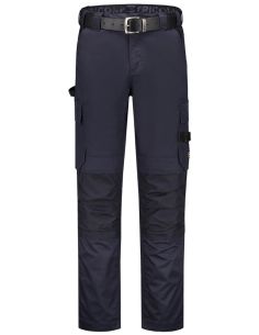 Pracovné nohavice unisex Work Pants Twill Cordura T63 tmavomodrá 2