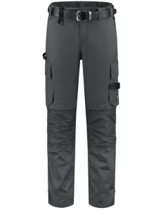 Pracovné nohavice unisex Work Pants Twill Cordura Stretch T62 tmavosivý 2