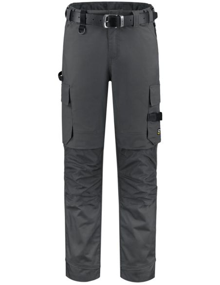Pracovné nohavice unisex Work Pants Twill Cordura Stretch T62 tmavosivý