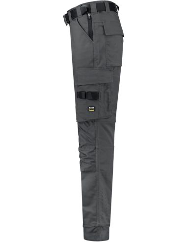 Pracovné nohavice unisex Work Pants Twill Cordura Stretch T62 tmavosivý
