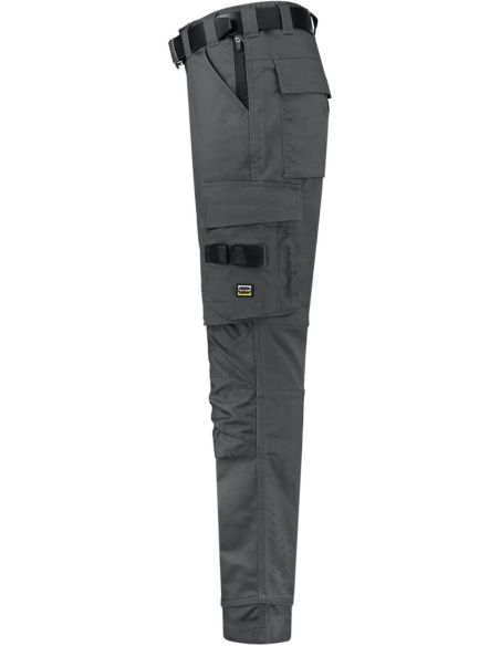 Pracovné nohavice unisex Work Pants Twill Cordura Stretch T62 tmavosivý