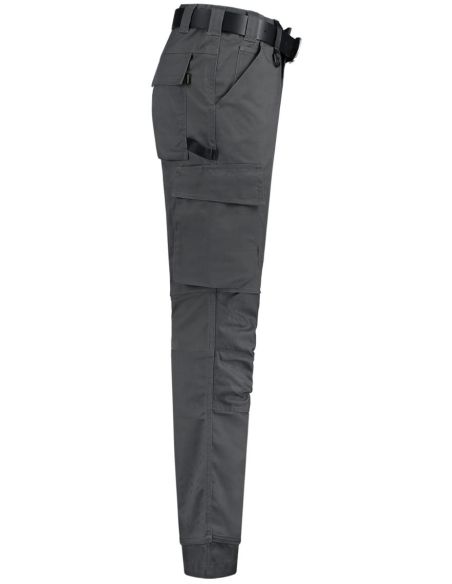 Pracovné nohavice unisex Work Pants Twill Cordura Stretch T62 tmavosivý