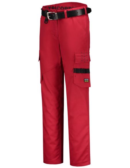 Pracovné nohavice dámske Work Pants Twill Women T70 červená