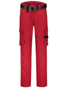 Pracovné nohavice dámske Work Pants Twill Women T70 červená 2