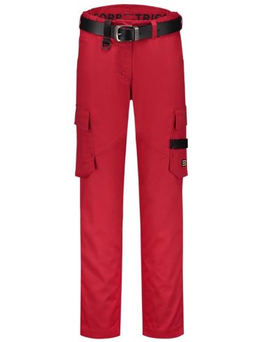 Pracovné nohavice dámske Work Pants Twill Women T70 červená