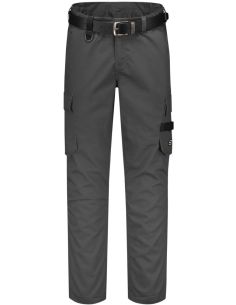 Pracovné nohavice unisex Work Pants Twill T64 tmavosivý 2
