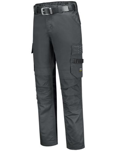 Pracovné nohavice unisex Work Pants Twill Cordura T63 tmavosivý