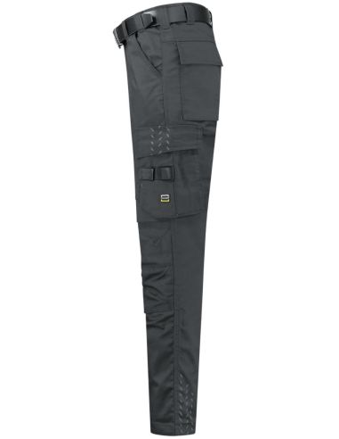 Pracovné nohavice unisex Work Pants Twill Cordura T63 tmavosivý