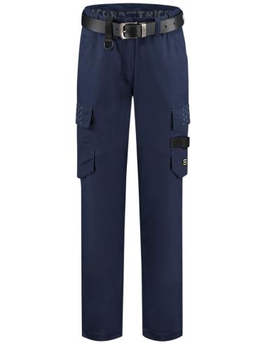 Pracovné nohavice dámske Work Pants Twill Women T70 tmavomodrá