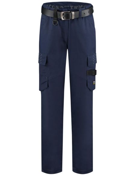 Pracovné nohavice dámske Work Pants Twill Women T70 tmavomodrá