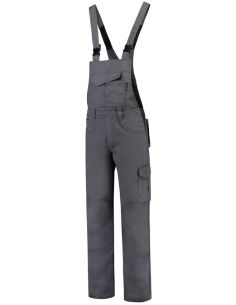 Pracovné nohavice s trakmi unisex Dungaree Overall Industrial T66 convoy gray