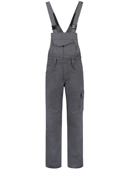 Pracovné nohavice s trakmi unisex Dungaree Overall Industrial T66 convoy gray
