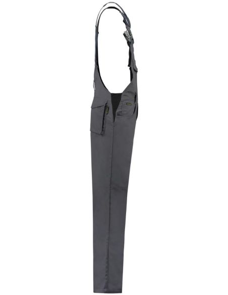 Pracovné nohavice s trakmi unisex Dungaree Overall Industrial T66 convoy gray