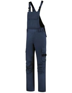 Pracovné nohavice s trakmi unisex Bib & Brace Twill Cordura T67 tmavomodrá