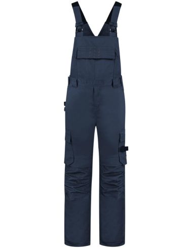 Pracovné nohavice s trakmi unisex Bib & Brace Twill Cordura T67 tmavomodrá