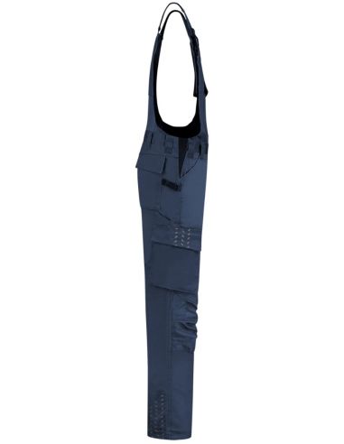 Pracovné nohavice s trakmi unisex Bib & Brace Twill Cordura T67 tmavomodrá