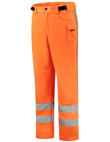 Pracovné nohavice unisex RWS Work Pants T65 fluorescenčná oranžová