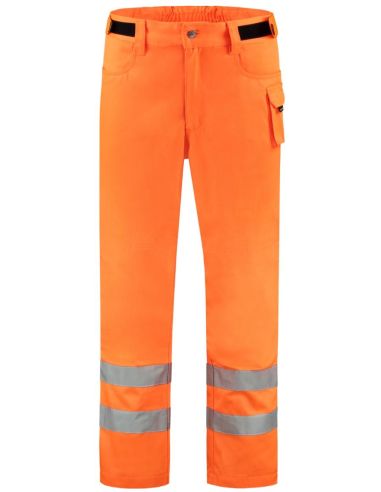 Pracovné nohavice unisex RWS Work Pants T65 fluorescenčná oranžová