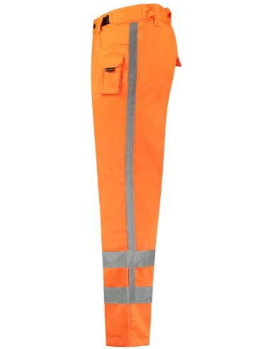 Pracovné nohavice unisex RWS Work Pants T65 fluorescenčná oranžová