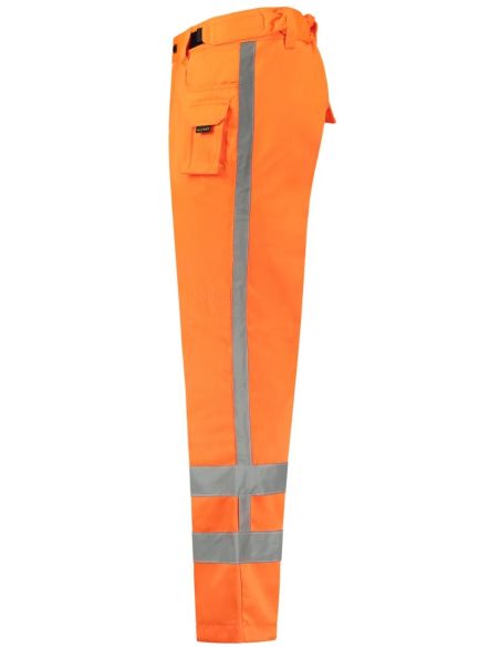 Pracovné nohavice unisex RWS Work Pants T65 fluorescenčná oranžová