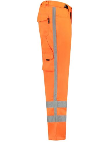 Pracovné nohavice unisex RWS Work Pants T65 fluorescenčná oranžová