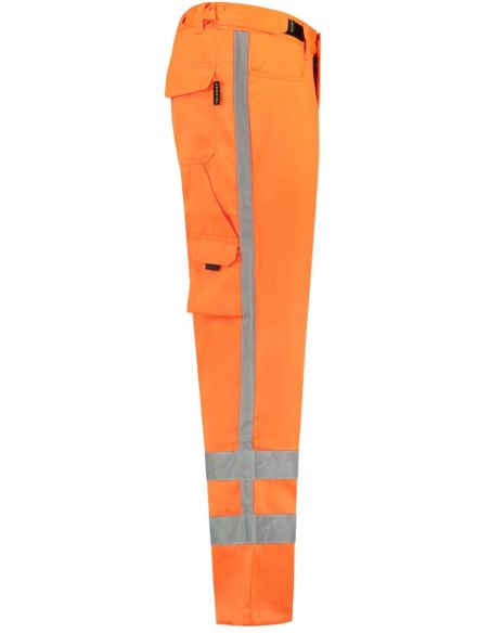 Pracovné nohavice unisex RWS Work Pants T65 fluorescenčná oranžová