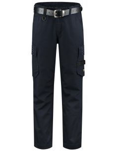 Pracovné nohavice unisex Work Pants Twill T64 tmavomodrá 2